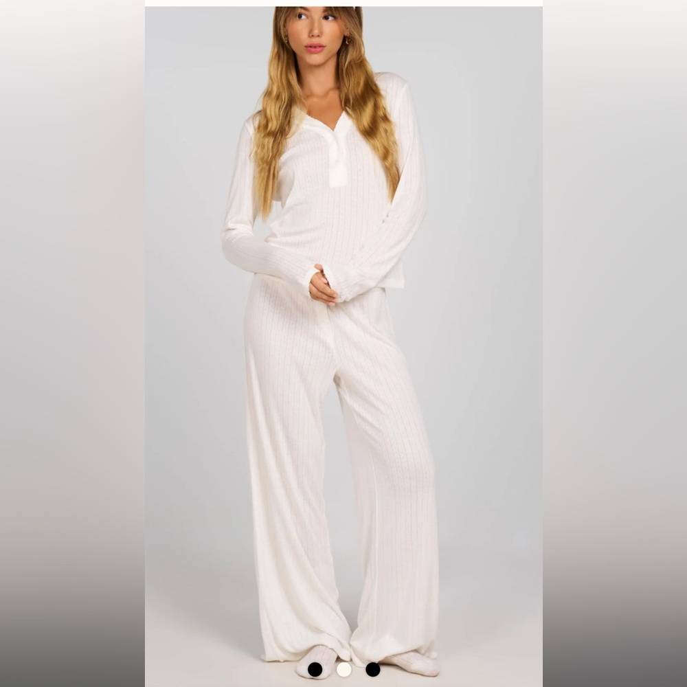 DAIRY BOY Pointelle PJ set
